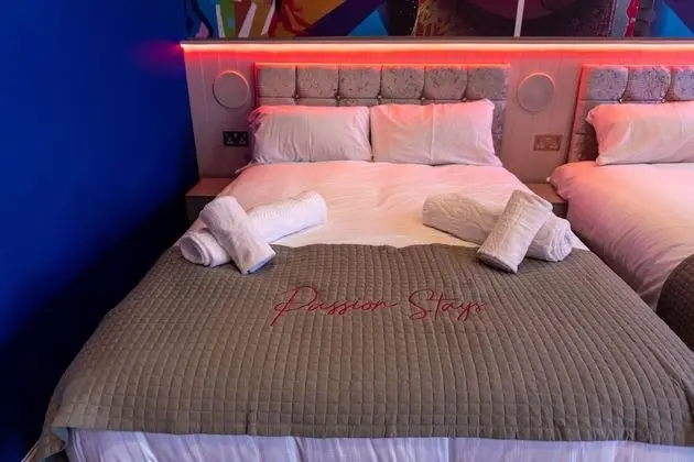 Deluxe Apart Daire, Banyolu/Duşlu, Şehir Manzaralı (80's Cocktail Room)
