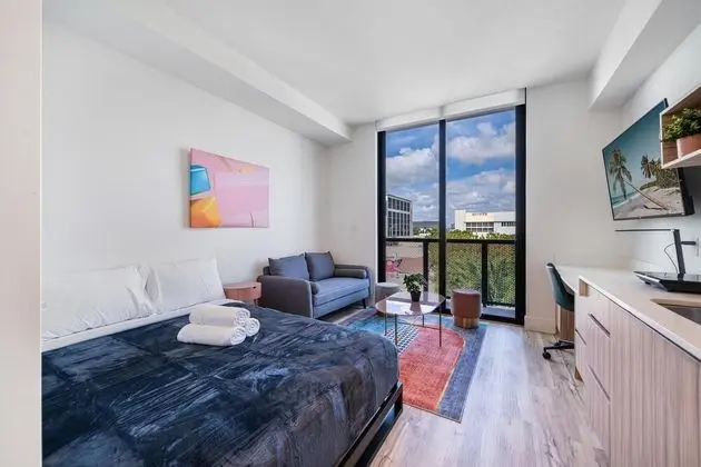 Stüdyo, 1 Çift Kişilik Yatak, Balkon