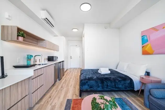 Stüdyo, 1 Çift Kişilik Yatak, Balkon