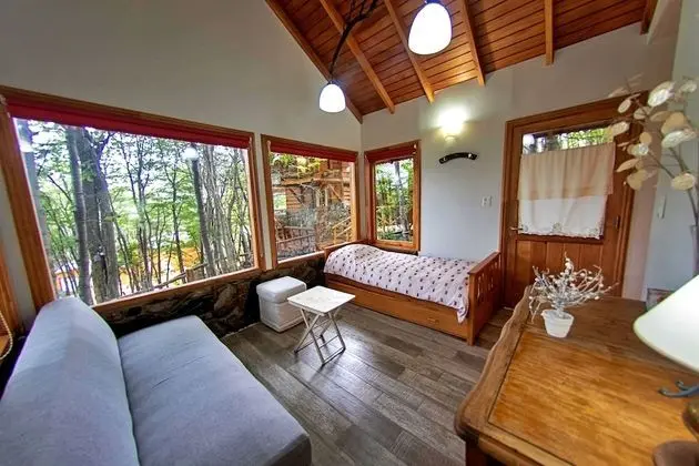 Family Kulübe, 1 Yatak Odası, Dağ Yamacı