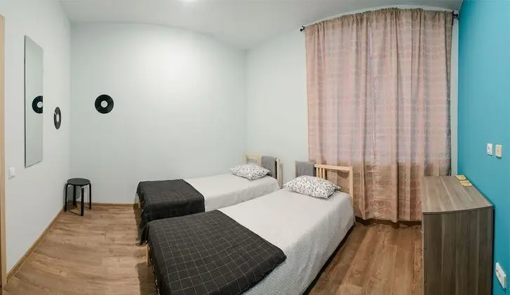 Economy İki Ayrı Yataklı Oda, 2 Tek Kişilik Yatak, Ortak Banyo