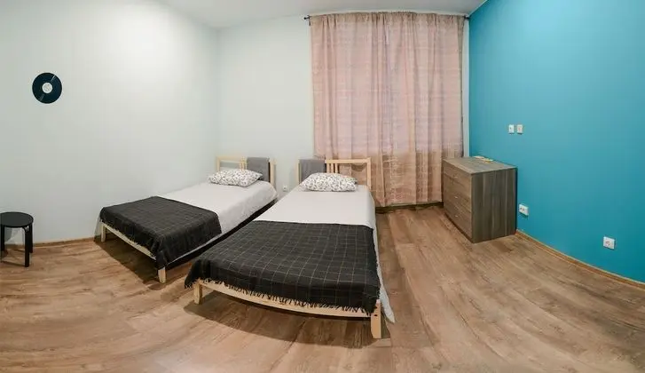 Economy İki Ayrı Yataklı Oda, 2 Tek Kişilik Yatak, Ortak Banyo
