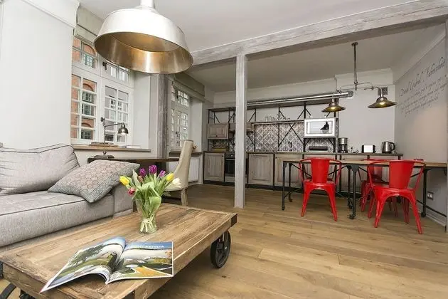 Design Süit, 1 Yatak Odası, Küçük Mutfak, Şehir Manzaralı (Farenheit)