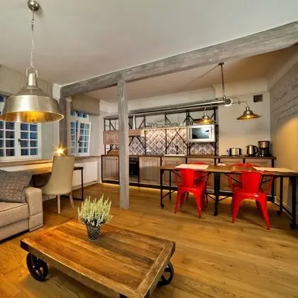 Design Süit, 1 Yatak Odası, Küçük Mutfak, Şehir Manzaralı (Farenheit)