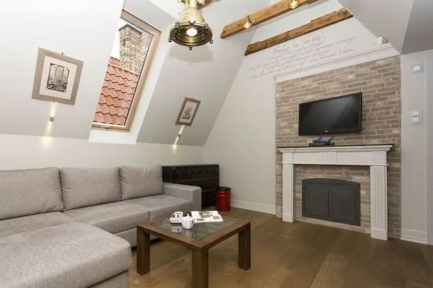 Design Süit, 2 Yatak Odası, Veranda, Şehir Manzaralı (Heweliusz)