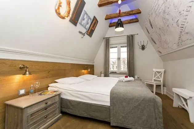 Design Süit, 2 Yatak Odası, Veranda, Şehir Manzaralı (Heweliusz)