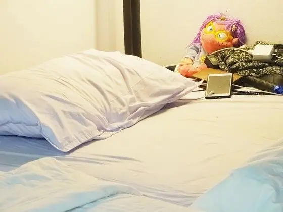 Bed in 8-Bed Dormitory Room with Air conditioning