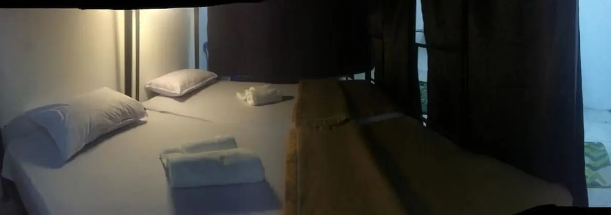 Bed in 8-Bed Dormitory Room with Air conditioning