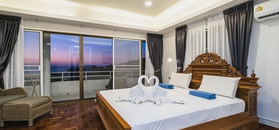Villa, 4 Yatak Odası, Okyanus Manzaralı
