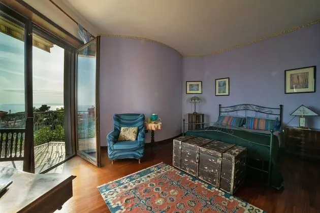 Tek Büyük veya İki Ayrı Yataklı Oda, Balkon, Deniz Manzaralı