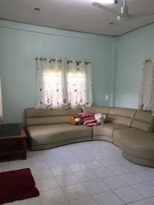 Family Room with Fan