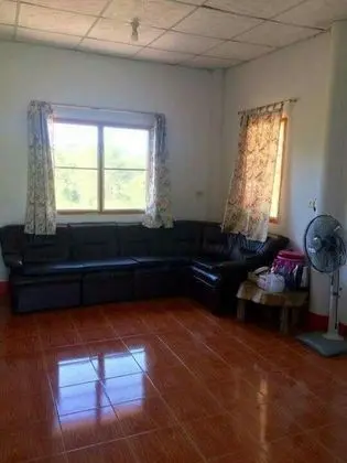 Family Room with Fan
