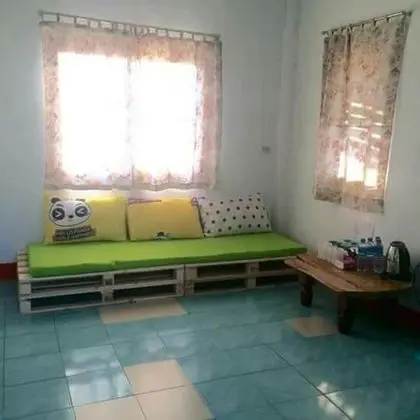 Family Room with Fan