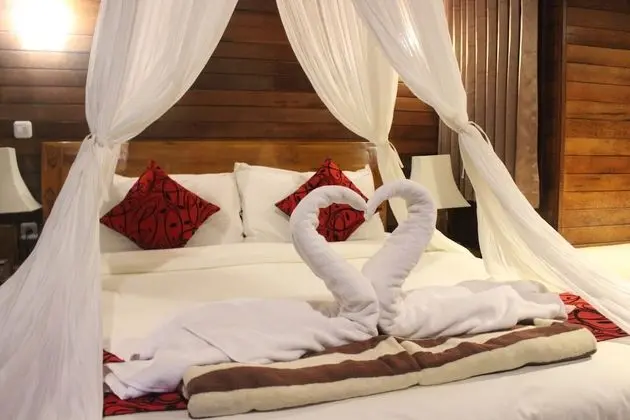 Deluxe Tek Büyük Yataklı Oda, 1 En Büyük (King) Boy Yatak, Balkon, Bahçe Manzaralı