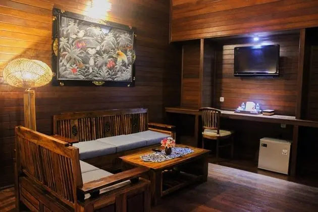 Family Süit, 1 Yatak Odası, Balkon, Bahçe Manzaralı
