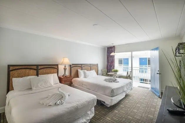 Superior Oda (1 King and 1 Double Bed, Patio View)