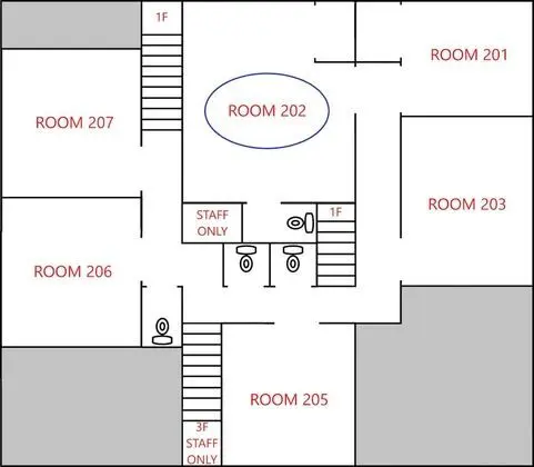 Oda, Ortak Banyo (Japanese-style Private Room for 2 ppl)