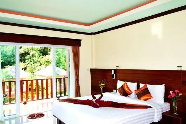 Deluxe Bungalov, 1 Çift Kişilik Yatak, Bahçe Manzaralı