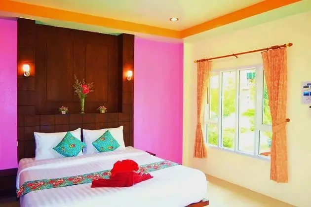 Deluxe Bungalov, 1 Çift Kişilik Yatak, Bahçe Manzaralı