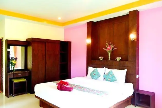 Deluxe Bungalov, 1 Çift Kişilik Yatak, Bahçe Manzaralı