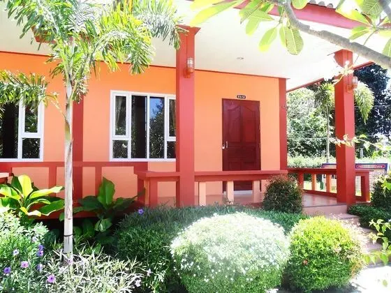 Deluxe Bungalov, 1 Çift Kişilik Yatak, Bahçe Manzaralı