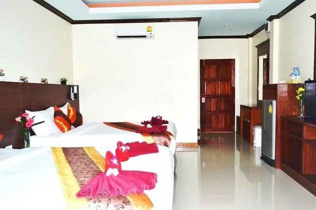 Deluxe Bungalov, 2 Tek Kişilik Yatak, Bahçe Manzaralı