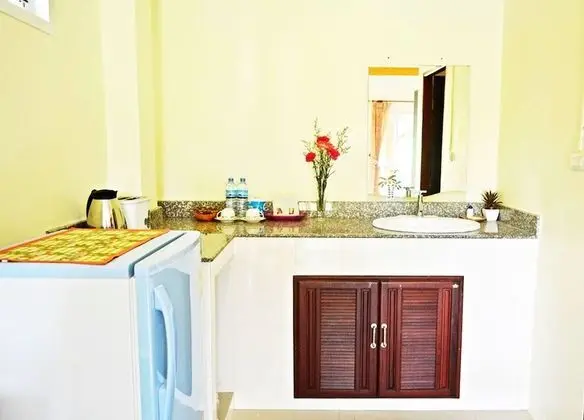 Deluxe Bungalov, 2 Tek Kişilik Yatak, Bahçe Manzaralı