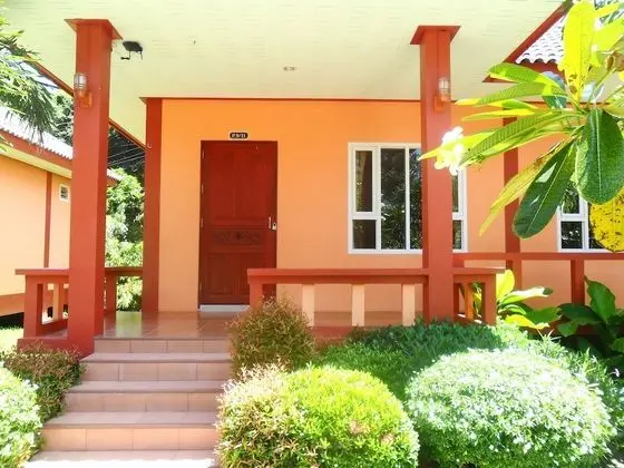 Deluxe Bungalov, 2 Tek Kişilik Yatak, Bahçe Manzaralı