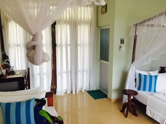 Deluxe Üç Kişilik Oda, 1 Yatak Odası, Bahçe Manzaralı
