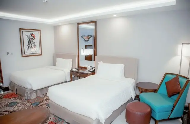 Deluxe Tek Büyük veya İki Ayrı Yataklı Oda, Balkon, Dağ Manzaralı