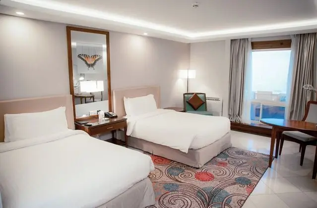 Deluxe Tek Büyük veya İki Ayrı Yataklı Oda, Balkon, Dağ Manzaralı