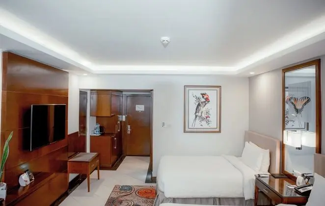 Deluxe Tek Büyük veya İki Ayrı Yataklı Oda, Balkon, Dağ Manzaralı