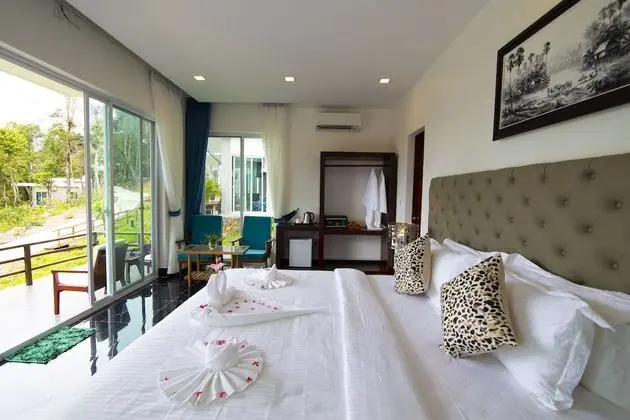 Deluxe Bungalov, 1 En Büyük (King) Boy Yatak, Bahçe Manzaralı, Dağ Yamacı