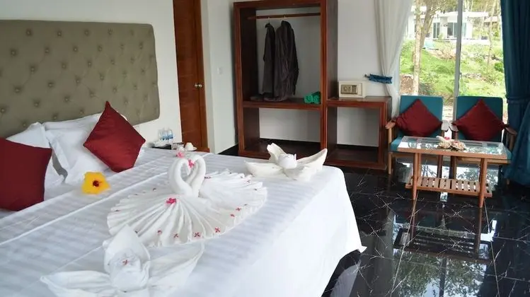 Deluxe Bungalov, 1 En Büyük (King) Boy Yatak, Bahçe Manzaralı, Dağ Yamacı