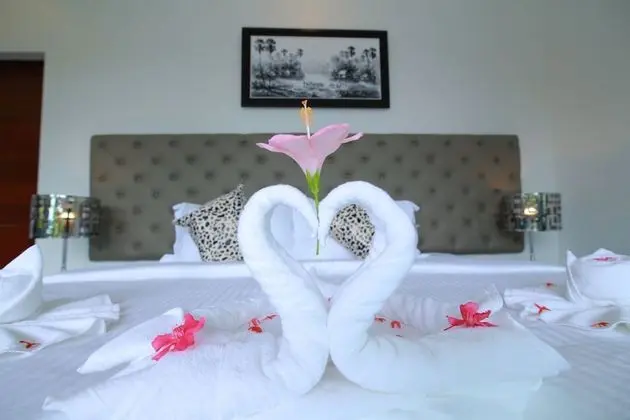 Deluxe Bungalov, 1 En Büyük (King) Boy Yatak, Kişiye Özel Havuzlu, Bahçe Manzaralı