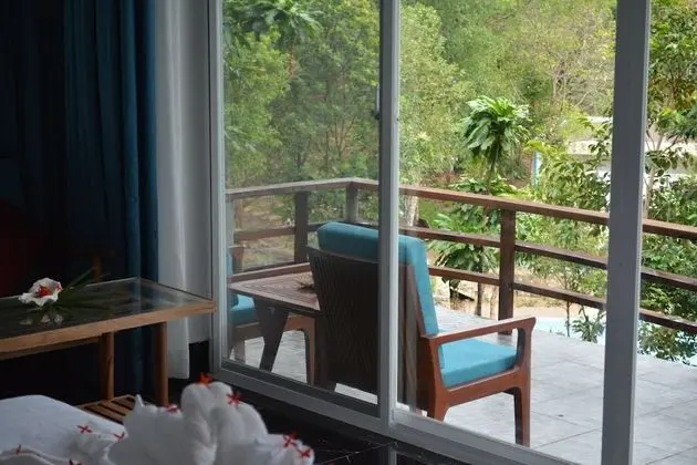 Deluxe Bungalov, 1 En Büyük (King) Boy Yatak, Kişiye Özel Havuzlu, Bahçe Manzaralı