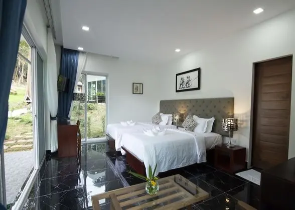 Deluxe İki Ayrı Yataklı Oda, Bahçe Manzaralı, Dağ Yamacı