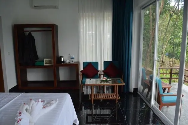 Deluxe İki Ayrı Yataklı Oda, Bahçe Manzaralı, Dağ Yamacı