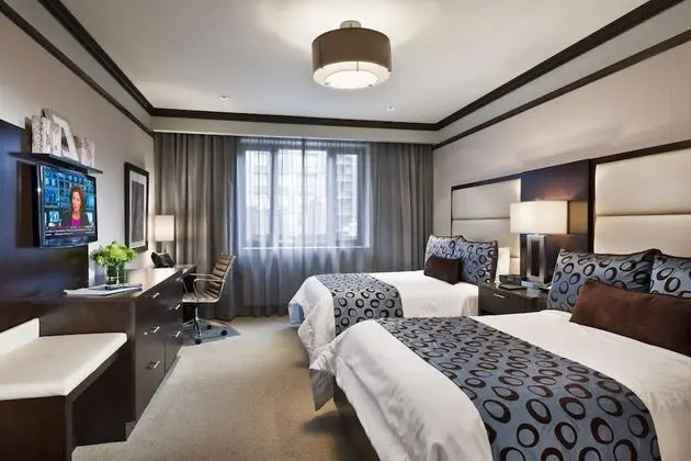 Deluxe Tek Büyük Yataklı Oda, 2 Çift Kişilik Yatak