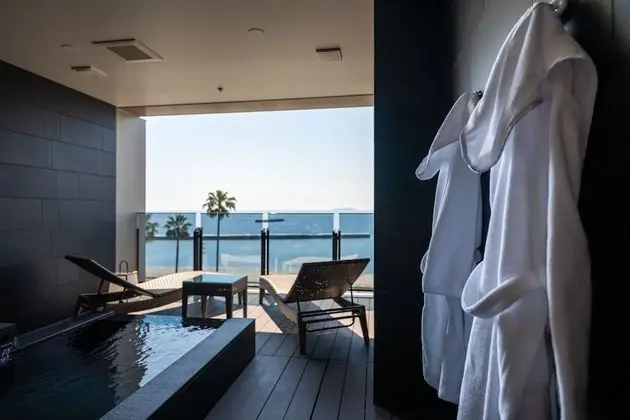 Deluxe İki Ayrı Yataklı Oda, 1 Yatak Odası, Deniz Manzaralı