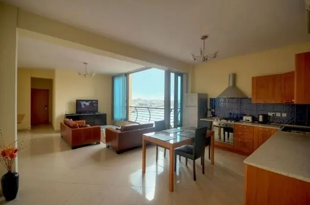 Apart Daire, 2 Yatak Odası, Kısmi Deniz Manzarası