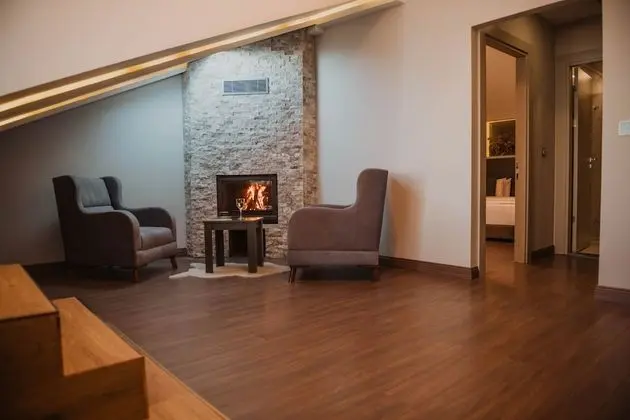 Trapezus Suite with Jacuzzi and fireplace