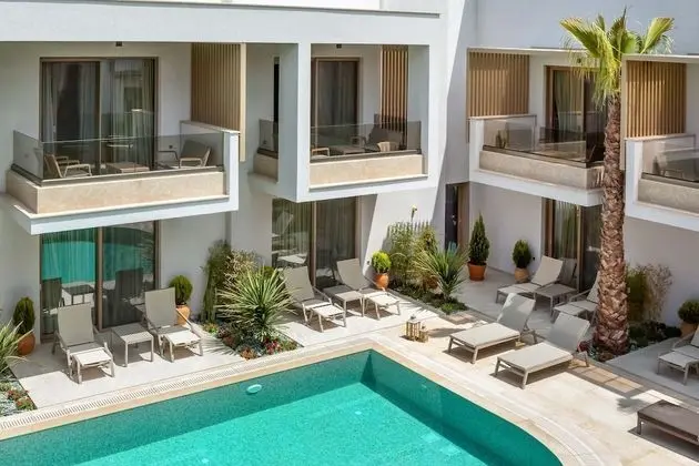 Deluxe Apart Daire, 1 Yatak Odası, Havuz Manzaralı