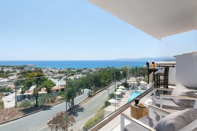 Honeymoon Stüdyo Süit, Balkon, Deniz Manzaralı