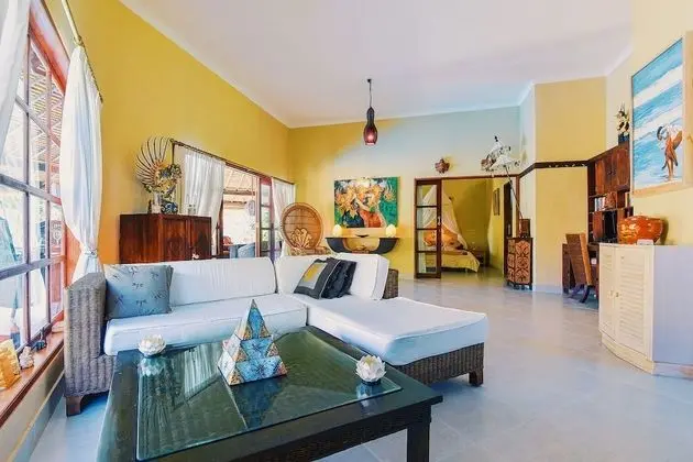 Deluxe Villa, 2 Yatak Odası, Kişiye Özel Havuzlu, Plaj Manzaralı