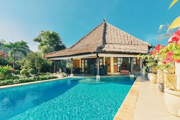 Deluxe Villa, 2 Yatak Odası, Kişiye Özel Havuzlu, Plaj Manzaralı