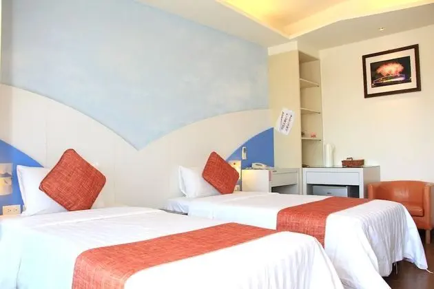 Comfort Tek Büyük veya İki Ayrı Yataklı Oda, Birden Çok Yatak, Sigara İçilmez, Bahçe Manzaralı