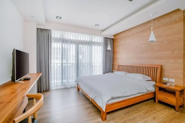 Deluxe Tek Büyük Yataklı Oda, Balkon, Okyanus Manzaralı