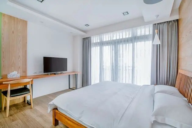 Deluxe Tek Büyük Yataklı Oda, Balkon, Okyanus Manzaralı