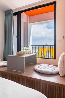 Superior Dört Kişilik Oda, Balkon